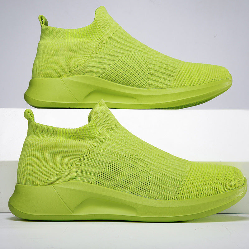 Dames Sneakers Gebreid met Antislipzool 11