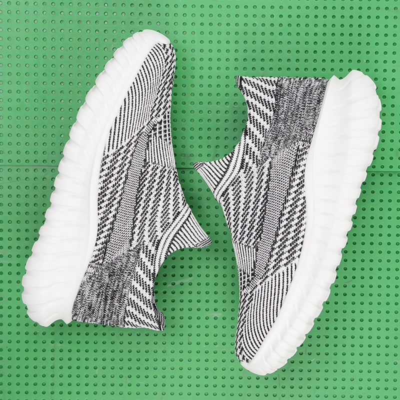 Dames Sneakers Gebreid met Antislipzool 2