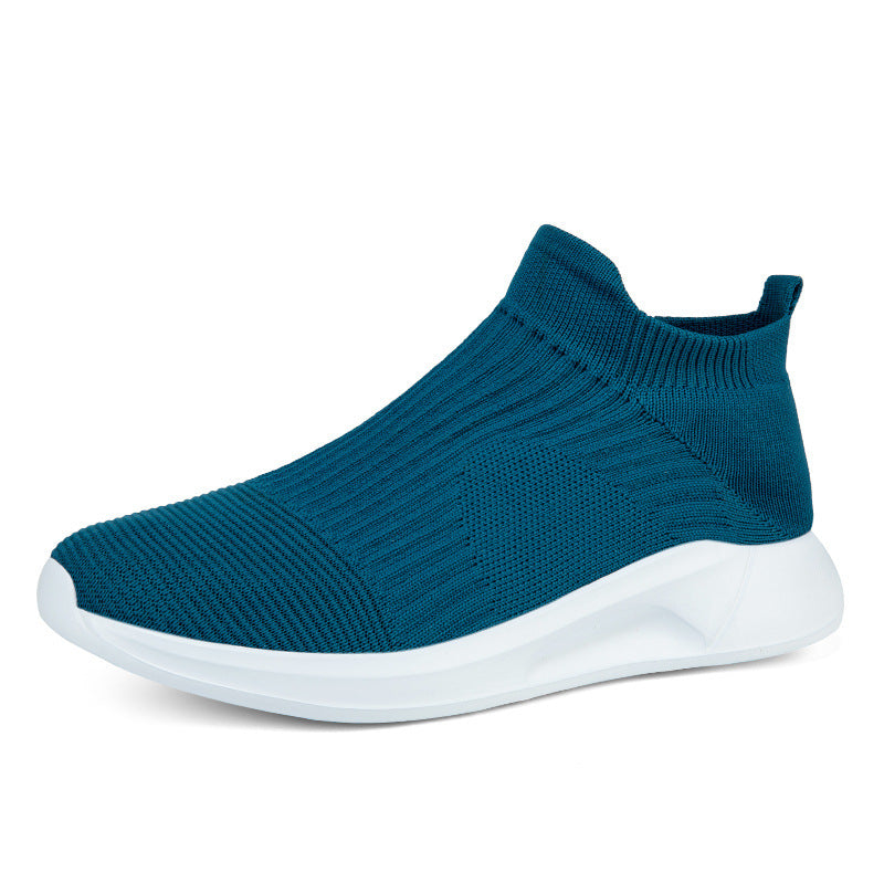 Dames Sneakers Gebreid met Antislipzool 4