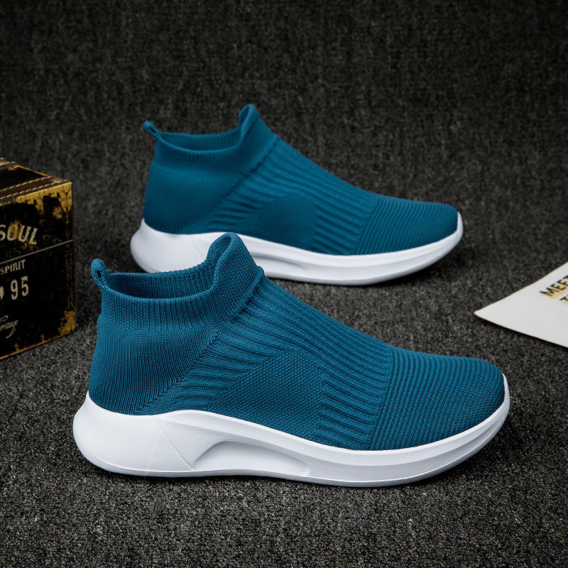 Dames Sneakers Gebreid met Antislipzool 6