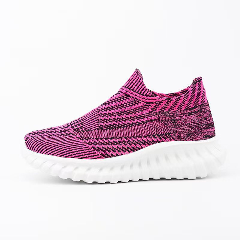 Dames Sneakers Gebreid met Antislipzool 6