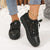 Dames Sneakers Gehaakt met Vetersluiting en Verstevigde Hiel 4