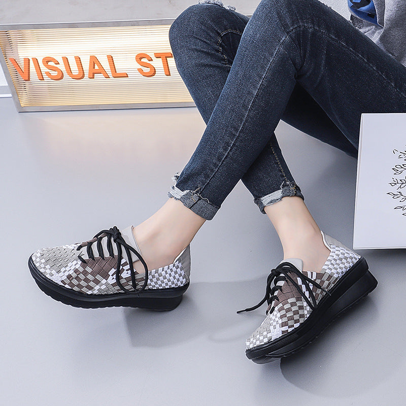 Dames Sneakers Gevlochten Design 3