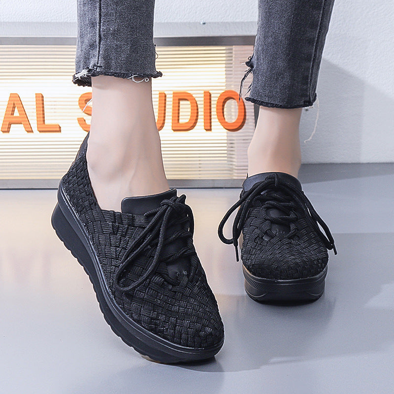 Dames Sneakers Gevlochten Design 4