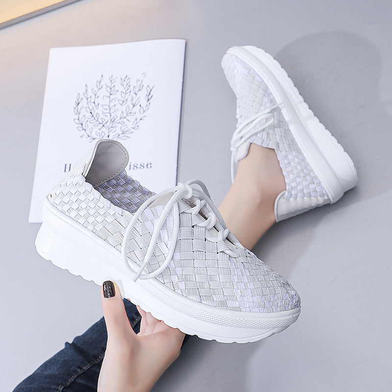 Dames Sneakers Gevlochten Design 7