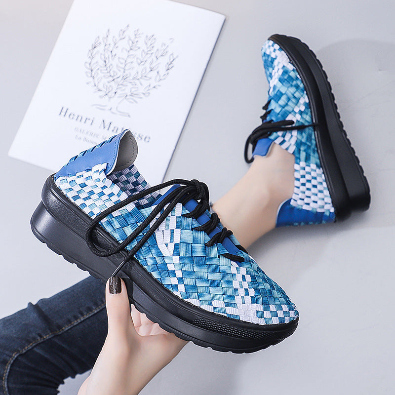 Dames Sneakers Gevlochten Design 9