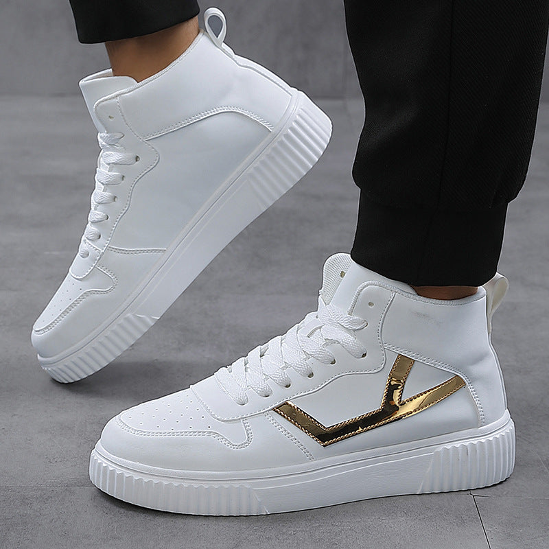 Dames Sneakers Hoog Gesloten Met Trendy Design 3
