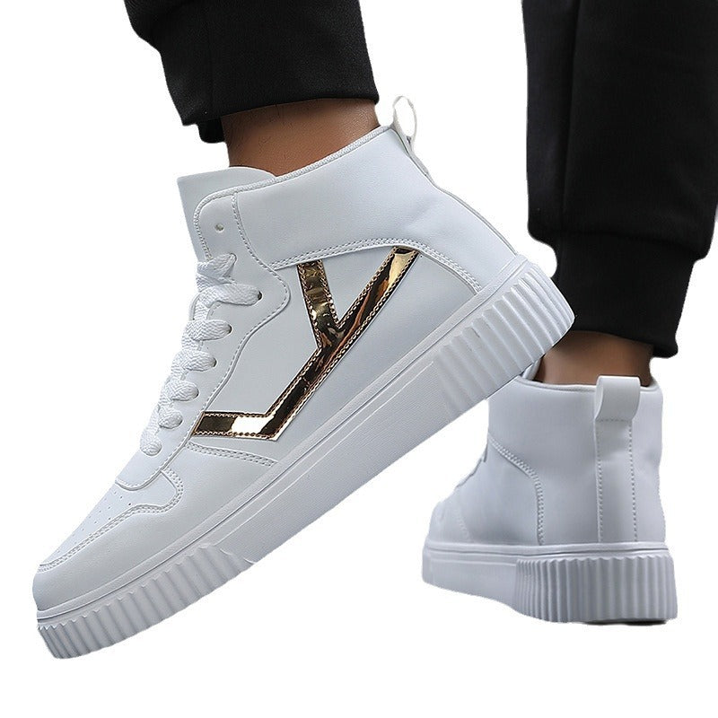 Dames Sneakers Hoog Gesloten Met Trendy Design 5