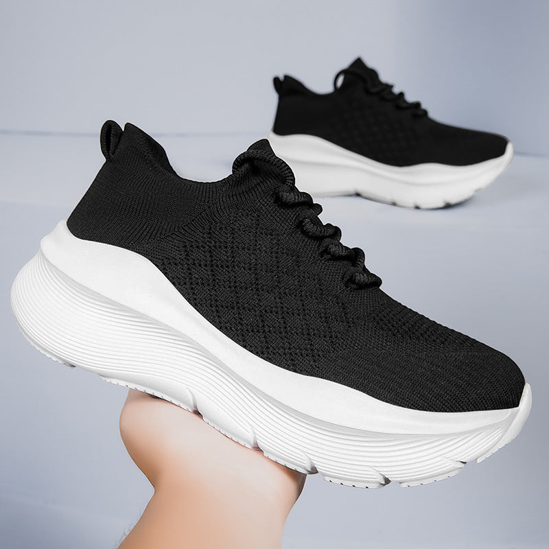 Dames Sneakers Lichtgewicht Gebreid Flexibel Ontwerp 1