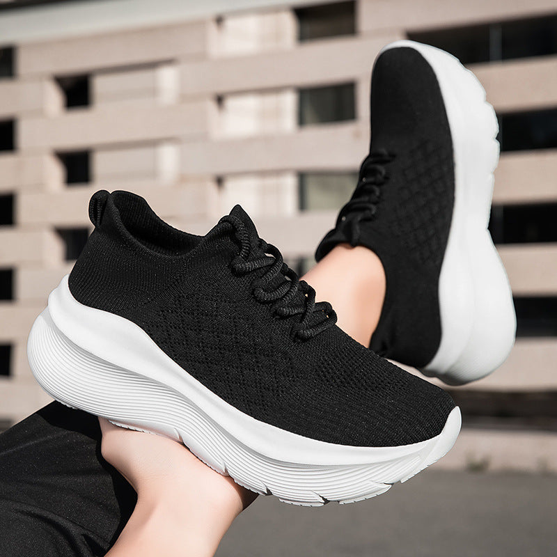 Dames Sneakers Lichtgewicht Gebreid Flexibel Ontwerp 2