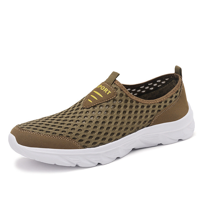 Dames Sneakers Lichtgewicht en Ademend Slip-On Vrijetijdsschoenen 0
