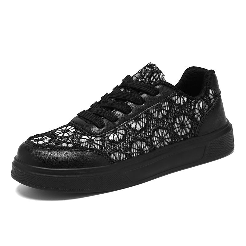 Dames Sneakers Met Bloemaccenten 5