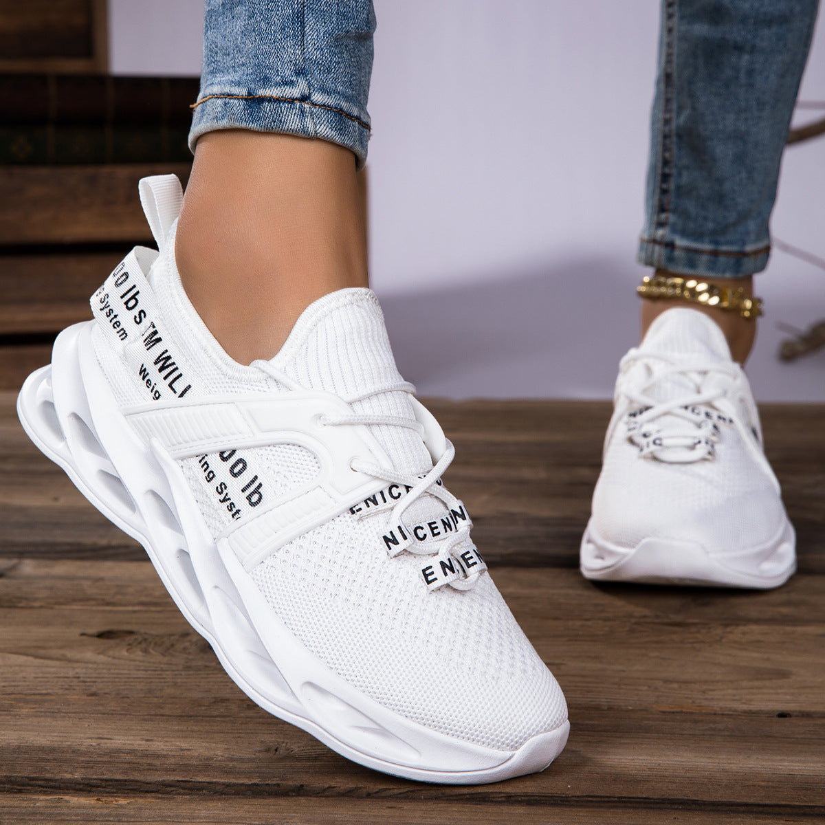Dames Sneakers Met Innovatief Dempingssysteem 0