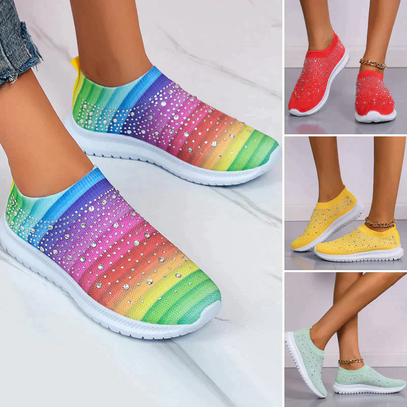 Dames Sneakers Met Kristallen Accenten 3