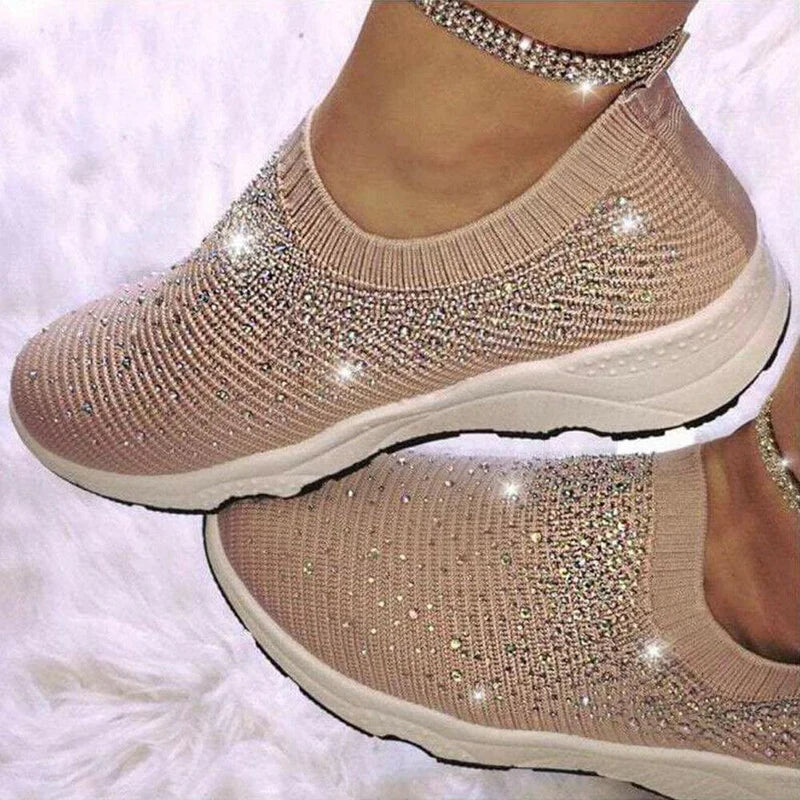 Dames Sneakers Met Kristallen Accenten 6