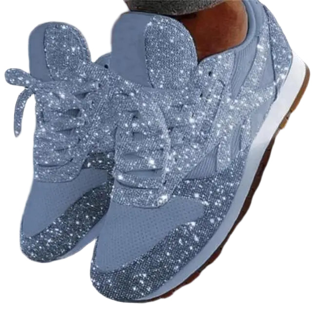 Dames Sneakers Met Pailletten Casual Ademend Schuim 5