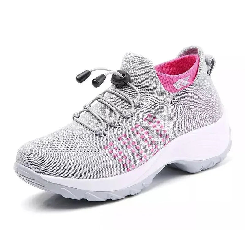 Dames Sneakers Orthopedisch Platform Ademend Textiel 7