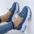 Dames Sneakers Platform Ademend Casual Textiel 0