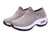 Dames Sneakers Platform Casual Ademend Textiel 9