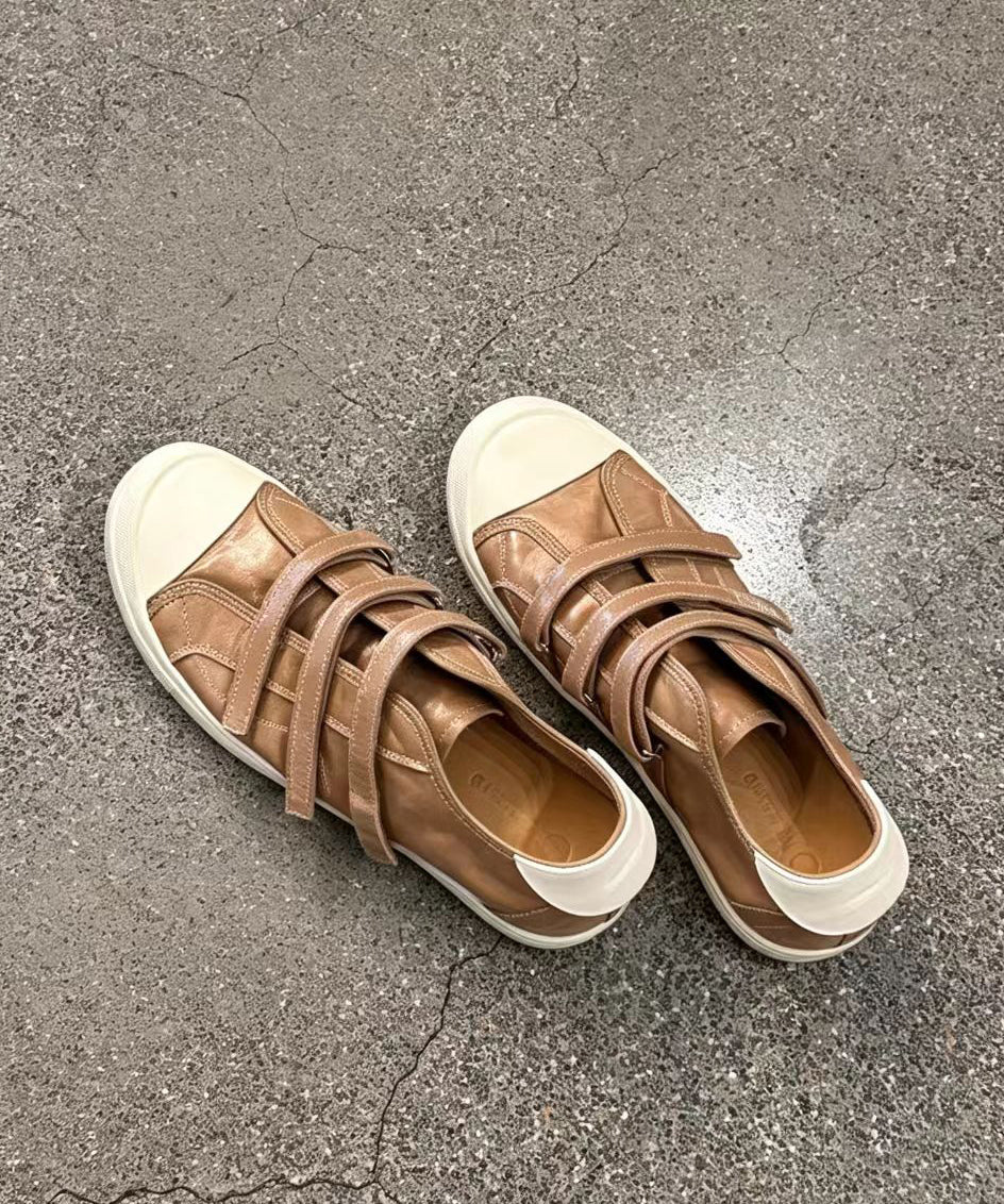 Dames Sneakers Platte Stijl Met Klittenbandsluiting 1