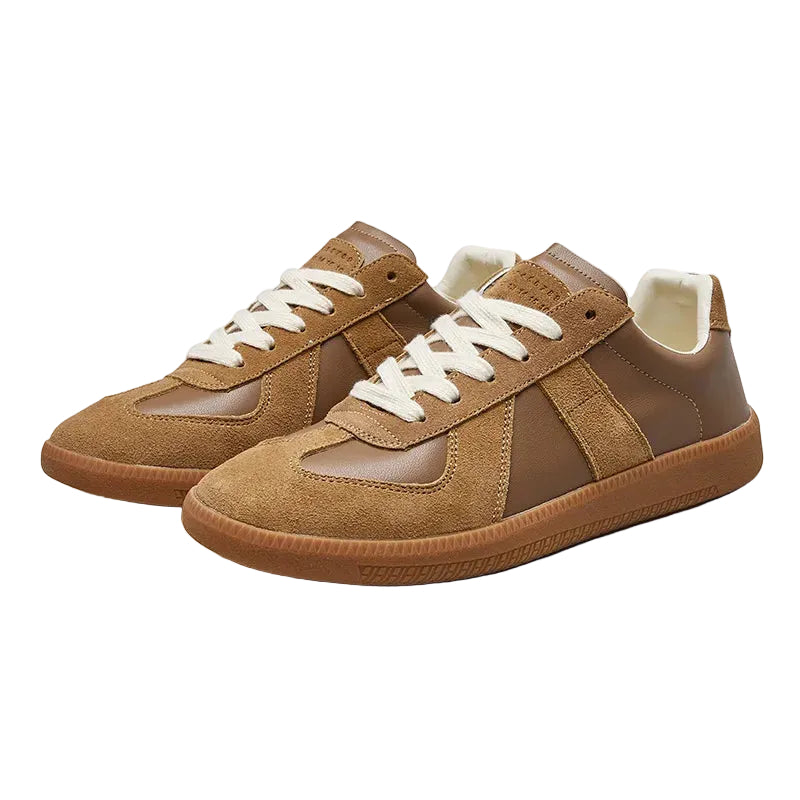 Dames Sneakers Retro Met Dikke Zool 0