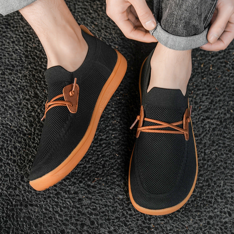 Dames Sneakers Slip-On Ademend Flexibel Met Antislip Zool 3