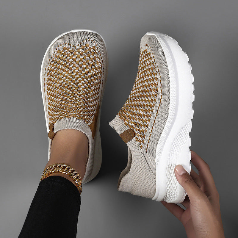 Dames Sneakers Slip-On Lichtgewicht Ademend Design 1