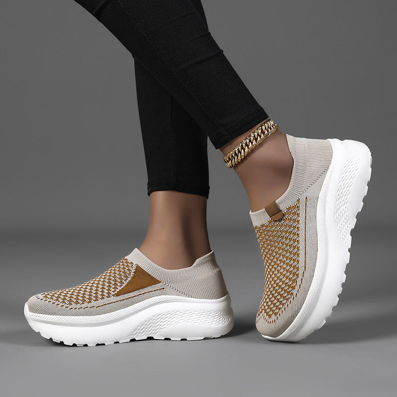 Dames Sneakers Slip-On Lichtgewicht Ademend Design 4