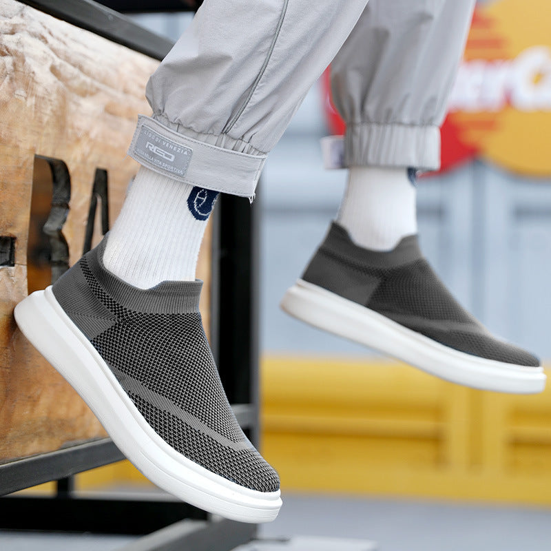 Dames Sneakers Slip-On Sportief met Ademend Bovenwerk 4