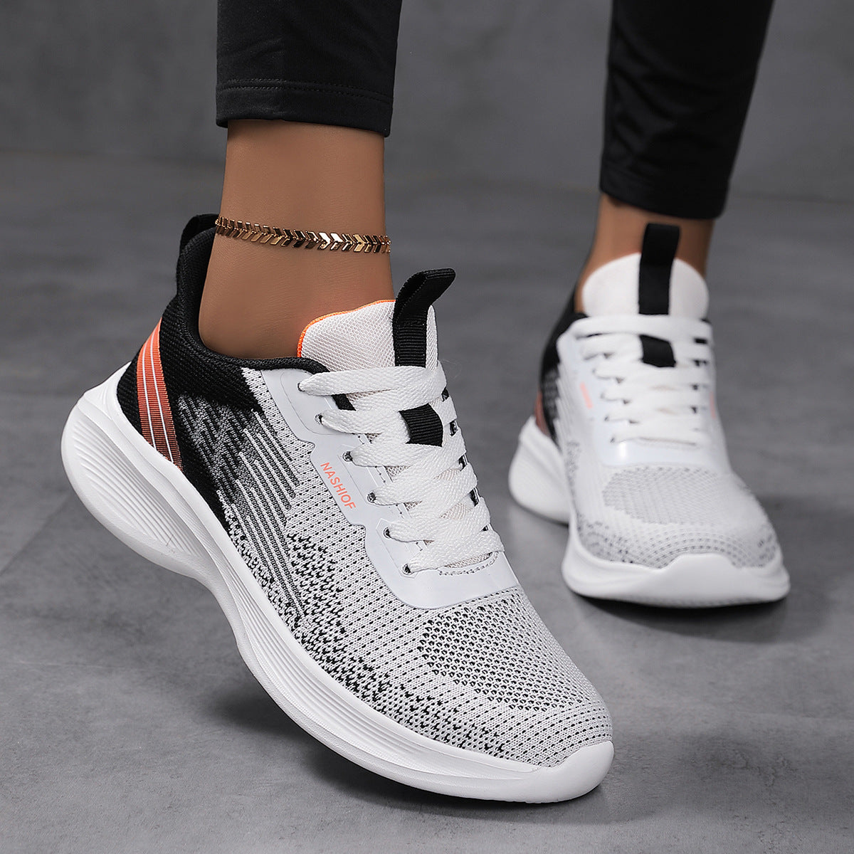 Dames Sneakers Sportief Lichtgewicht Met Ademend Mesh-Oppervlakte 1