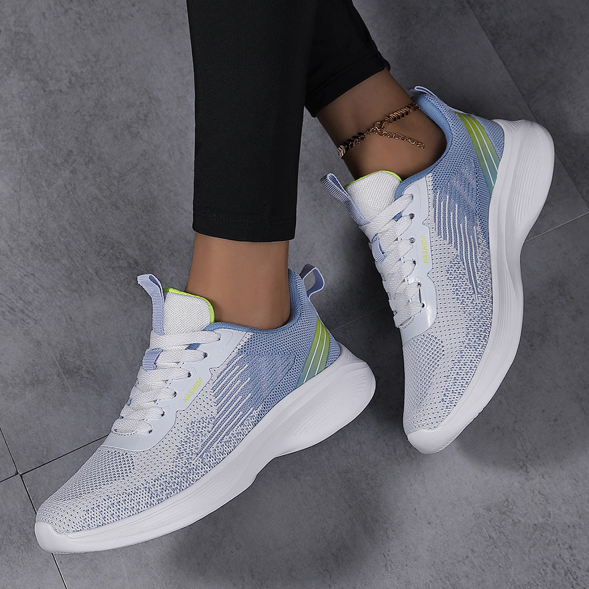 Dames Sneakers Sportief Lichtgewicht Met Ademend Mesh-Oppervlakte 2