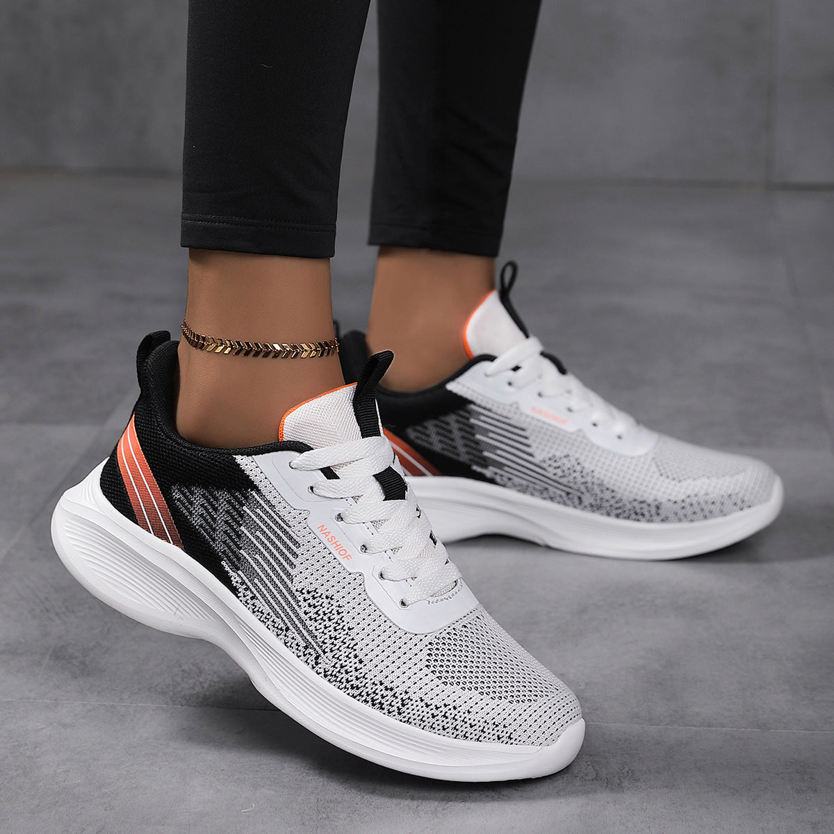 Dames Sneakers Sportief Lichtgewicht Met Ademend Mesh-Oppervlakte 3