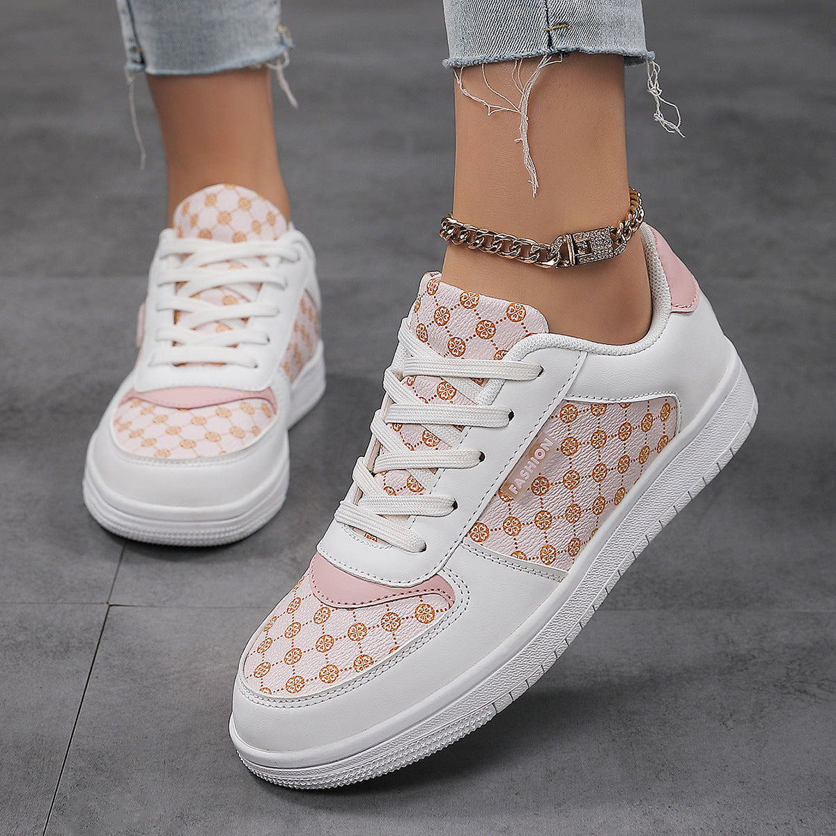 Dames Sneakers Trendy Design voor Casual en Sportieve Outfits 1