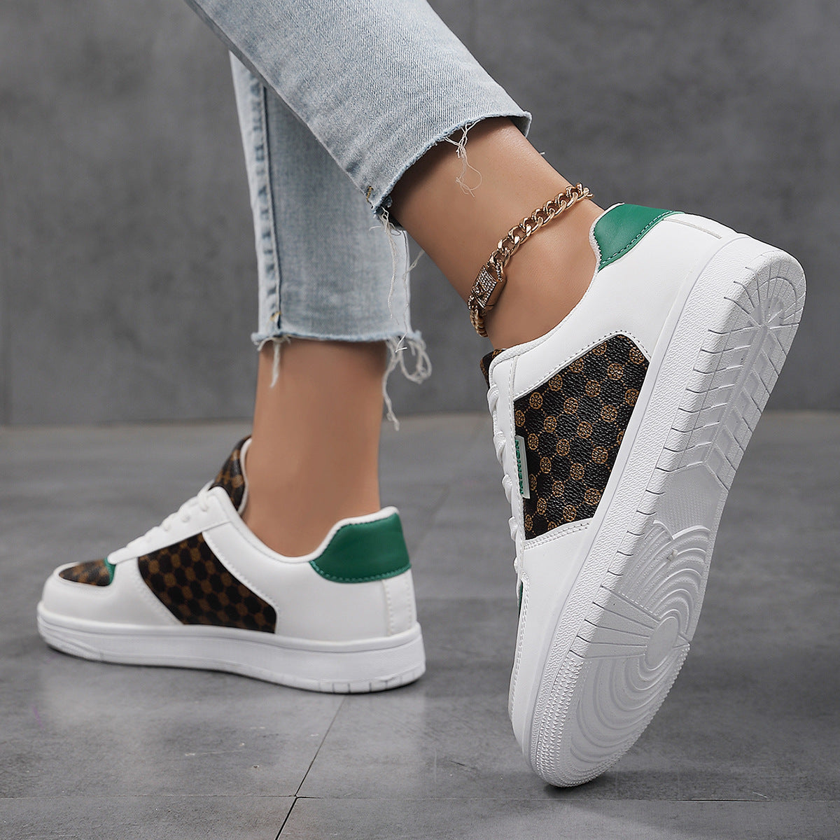 Dames Sneakers Trendy Design voor Casual en Sportieve Outfits 3