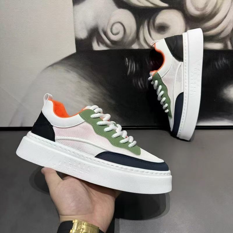 Dames Sneakers Urban Stijl Met Dikke Buitenzoal 1