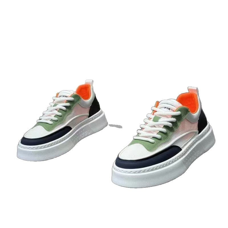 Dames Sneakers Urban Stijl Met Dikke Buitenzoal 5