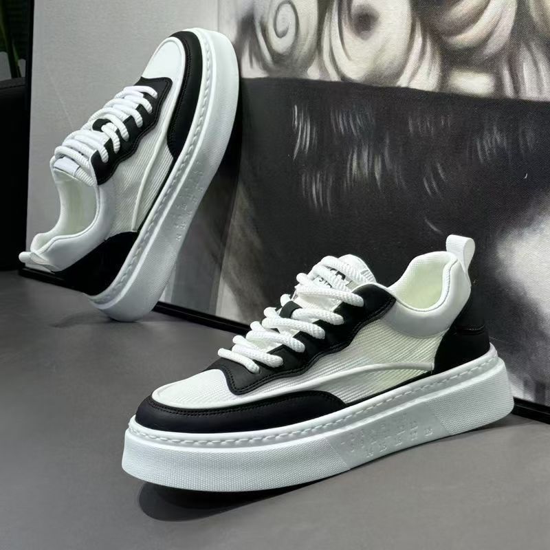 Dames Sneakers Urban Stijl Met Dikke Buitenzoal 6