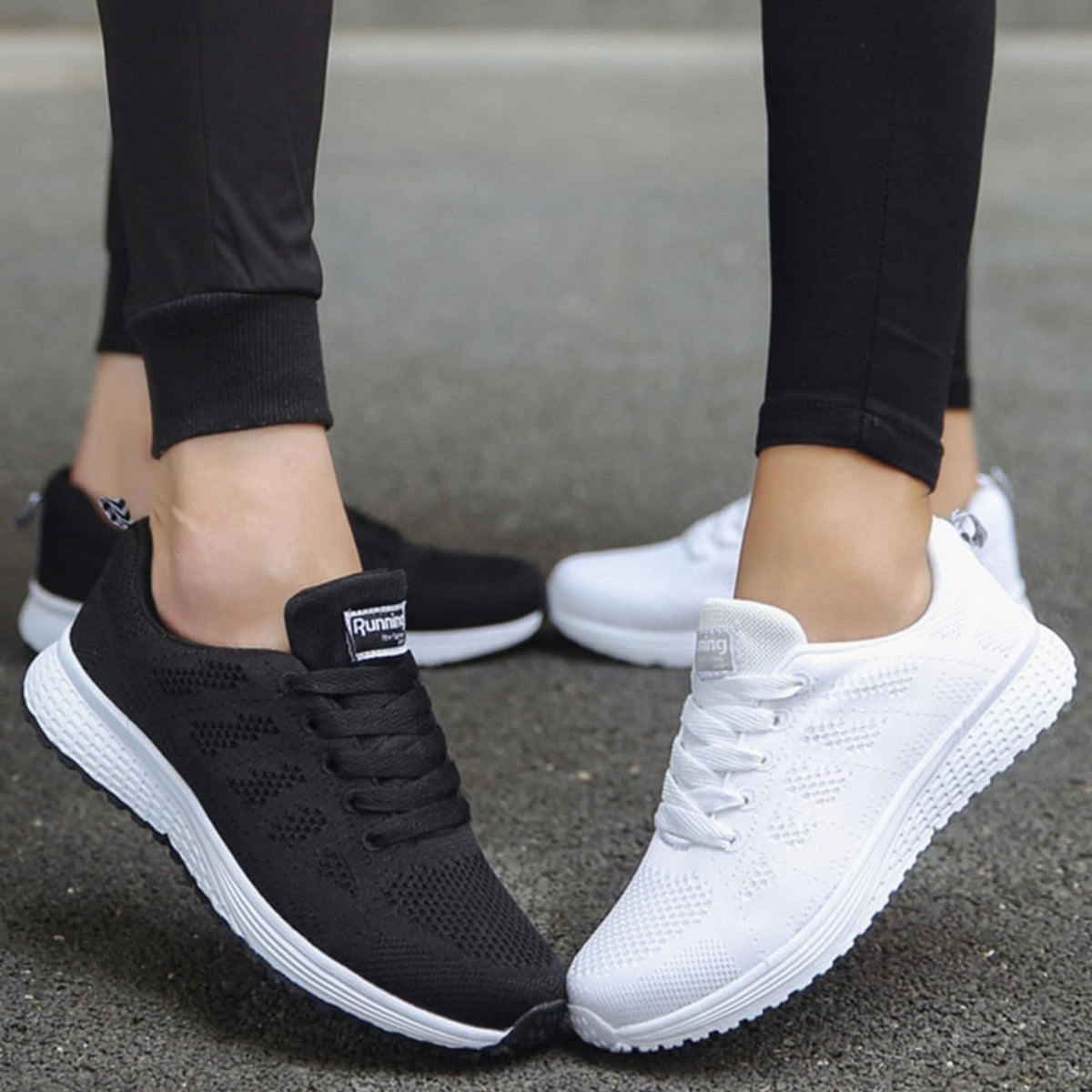 Dames Sneakers Vrije Tijd Lichtgewicht Verstelbaar 5