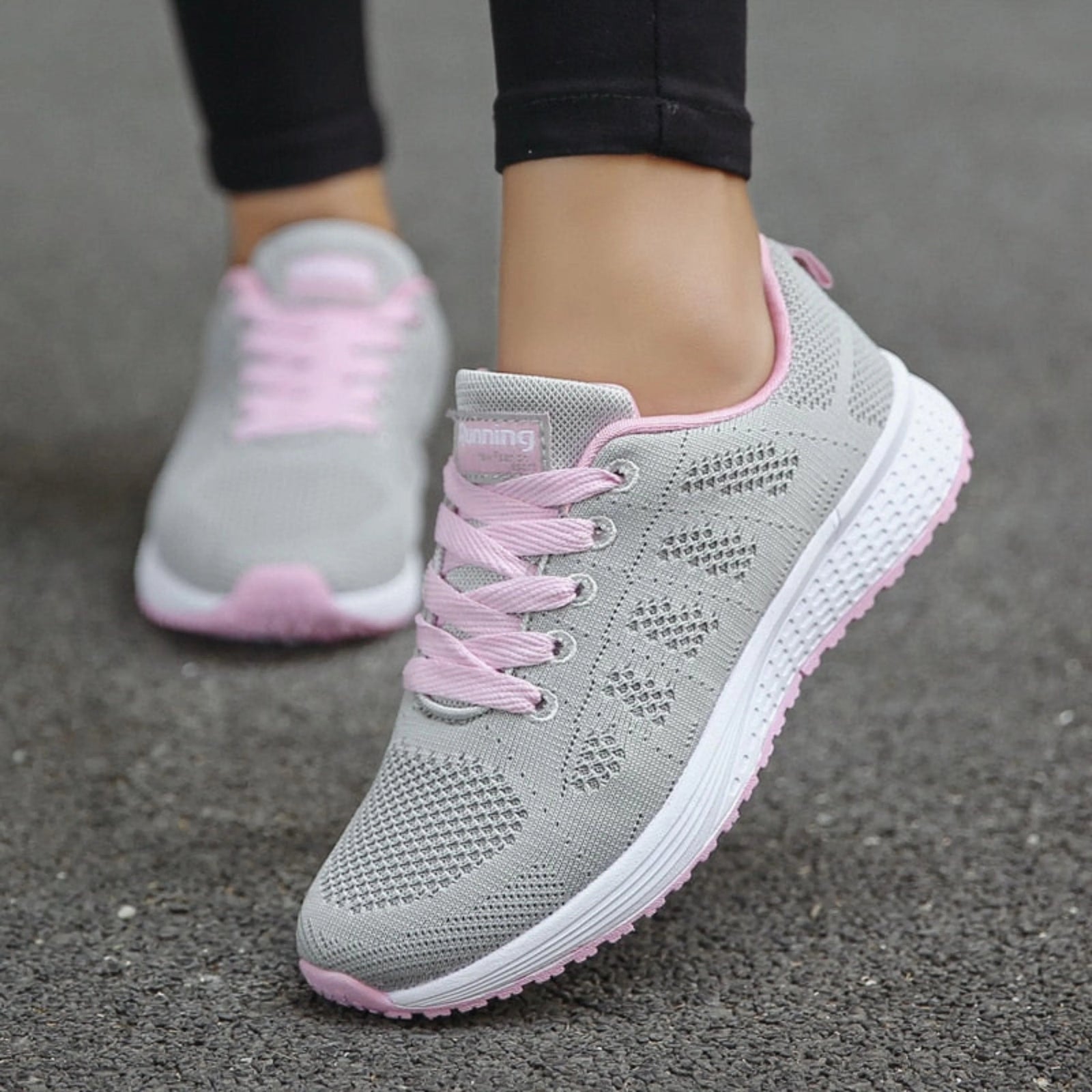 Dames Sneakers Vrije Tijd Lichtgewicht Verstelbaar 6
