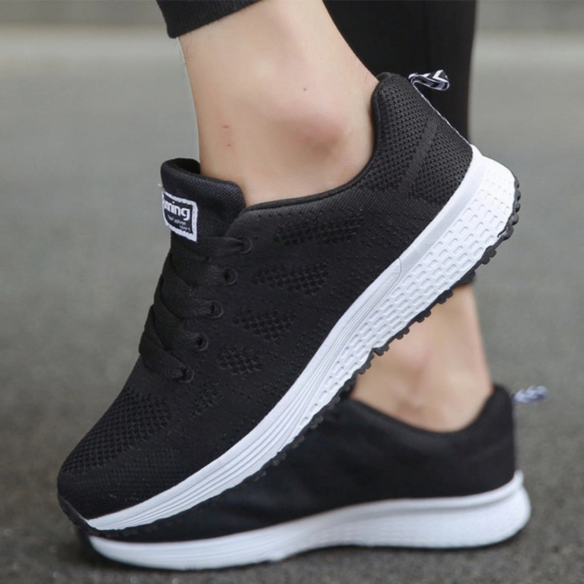 Dames Sneakers Vrije Tijd Lichtgewicht Verstelbaar 9
