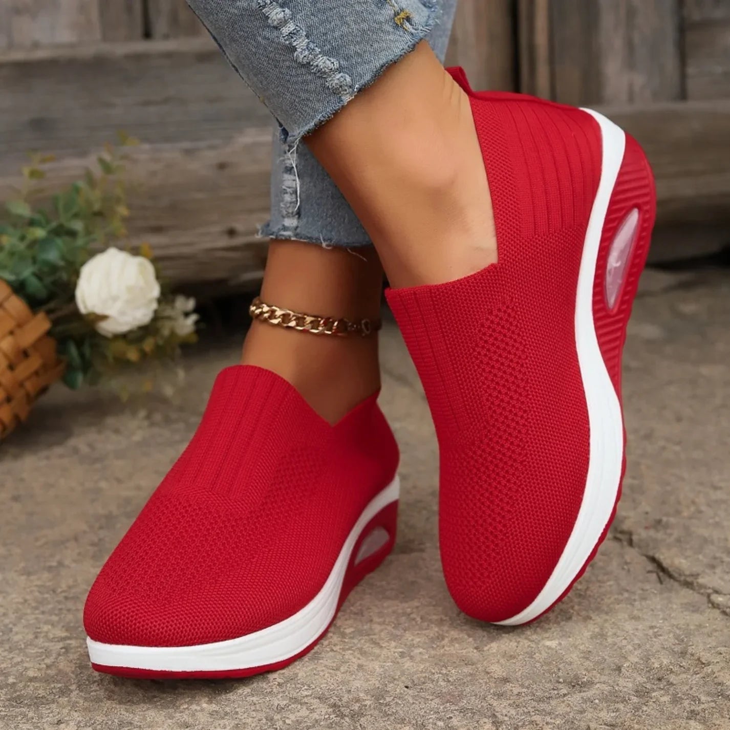 Dames Sneakers met Orthopedische Ondersteuning 9