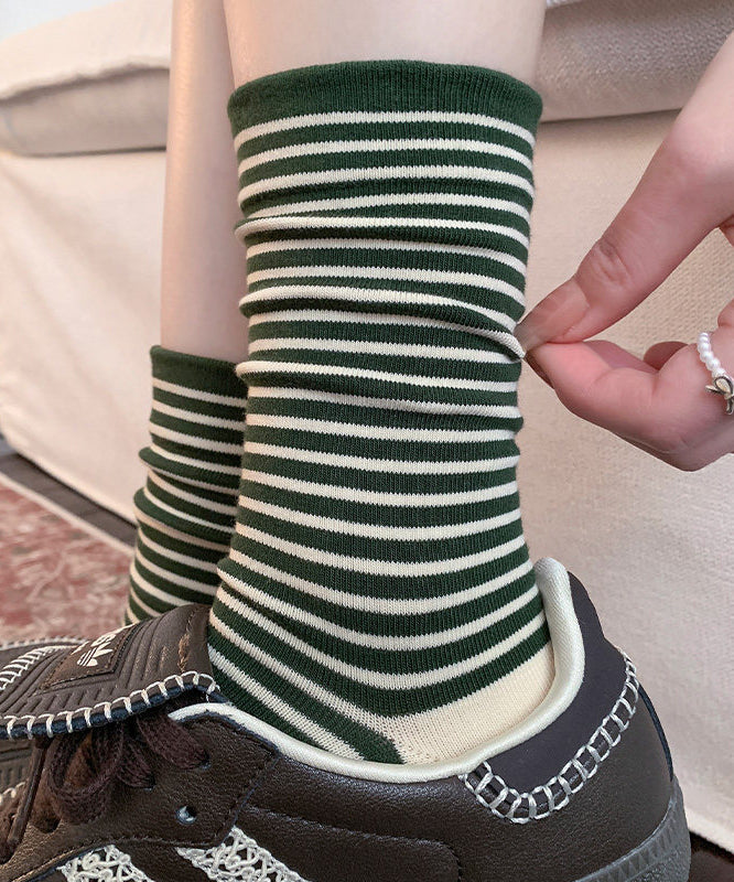 Dames Sokken Halfhoog Gestreept Casual Zomerstijl 1
