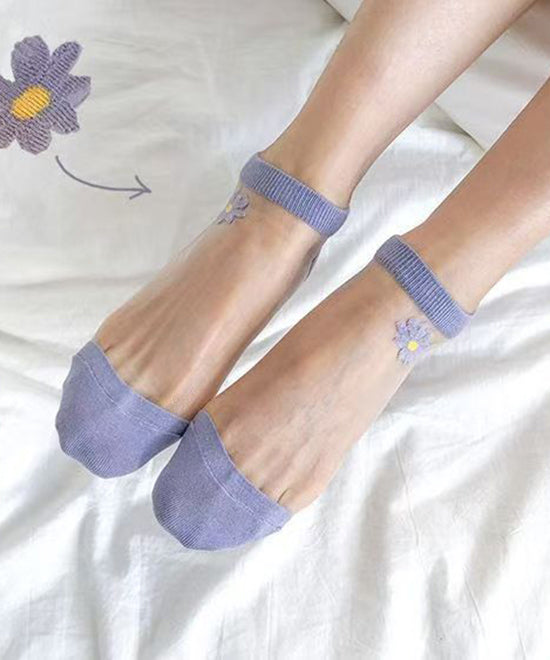 Dames Sokken Halfhoog Zomerstijl Ademend 2