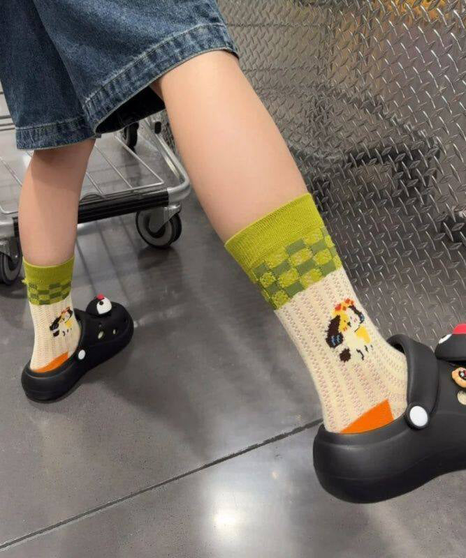 Dames Sokken Mid Tube Met Cartoonstijl Voor Zomer Gebruik 1