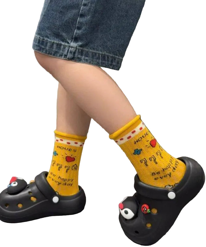 Dames Sokken Mid Tube Met Cartoonstijl Voor Zomer Gebruik 2
