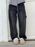 Dames Spijkerbroek Casual Met Diamantdetails 10