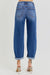 Dames Spijkerbroek Hoge Taille Mild Barrel Denim 2