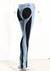 Dames Spijkerbroek Hoog Taille Micro-Stretch Denim Met Kleurblokken 3