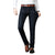 Dames Spijkerbroek Rechte Snit Premium Denim Comfortabel 0