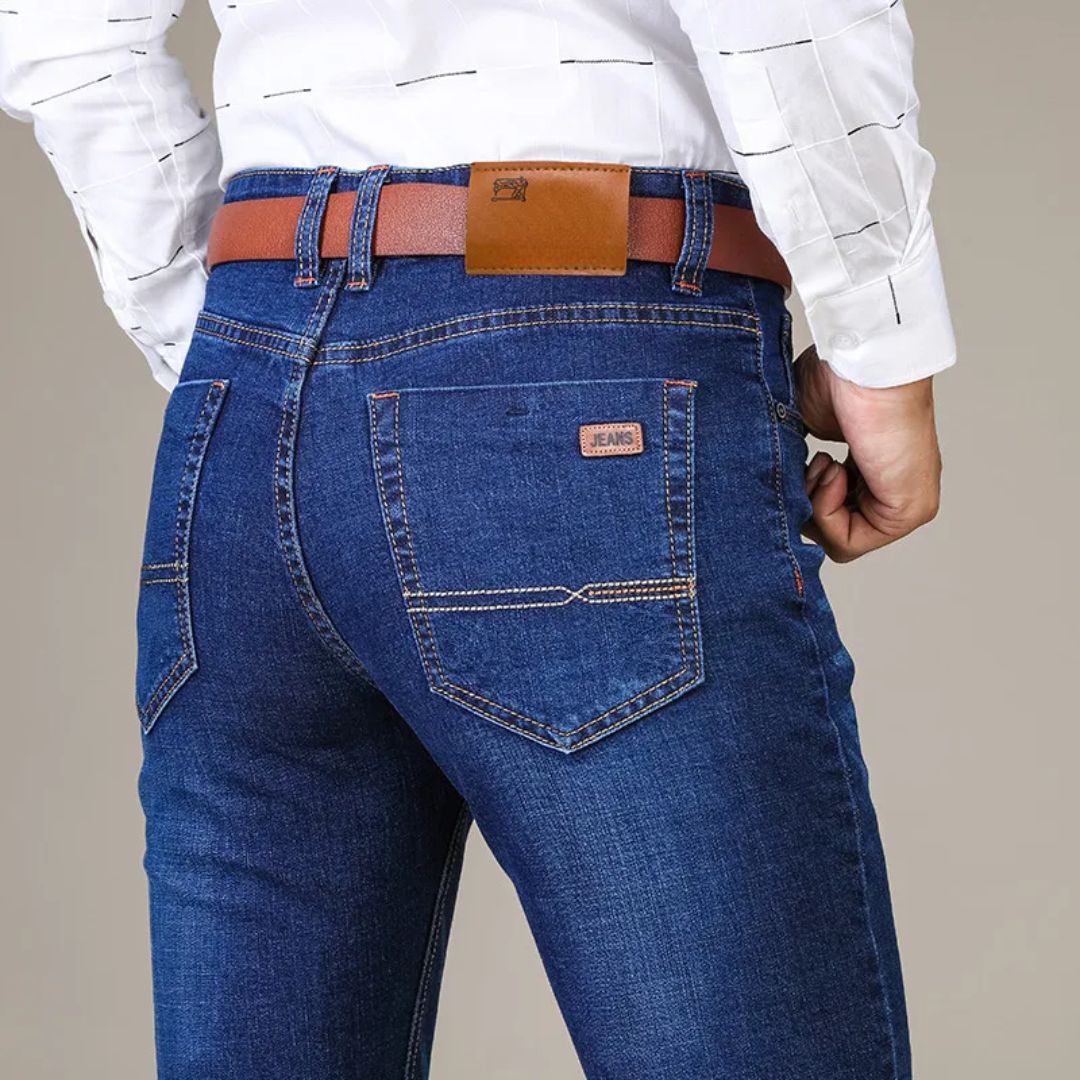 Dames Spijkerbroek Rechte Snit Premium Denim Comfortabel 3